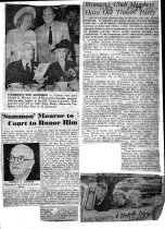 George O. Monroe Honored. Woman's Club Luncheon for Old Timers